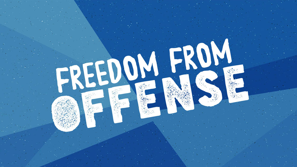 Freedom From Offense – Part 6 Of 8 – Defense Against Offense